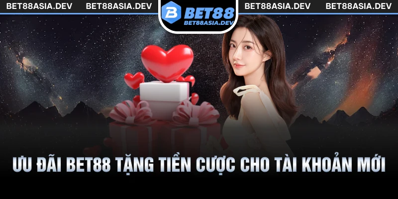 Ưu đãi Bet88 tặng tiền cược cho tài khoản mới