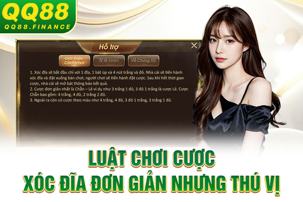 Luật chơi cược Xóc Đĩa đơn giản nhưng thú vị